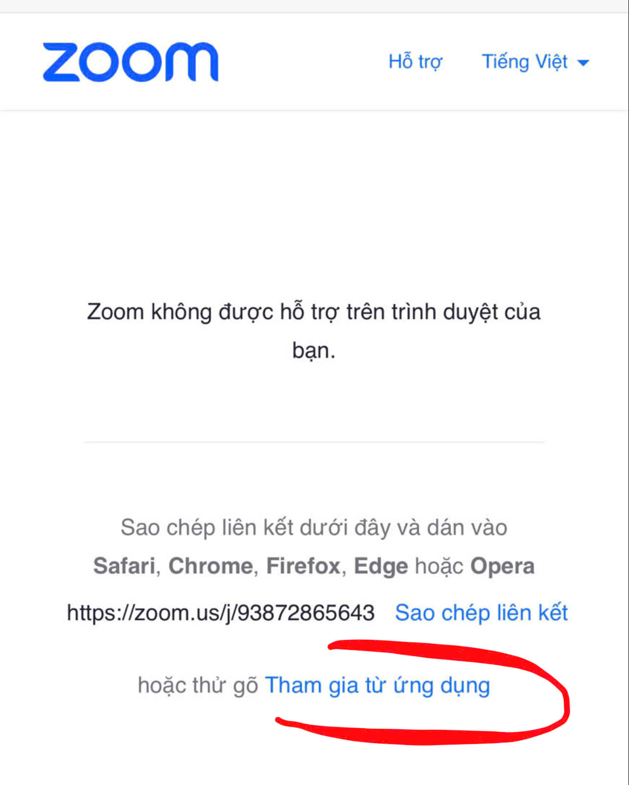 Zoom miễn phí trên điện thoại