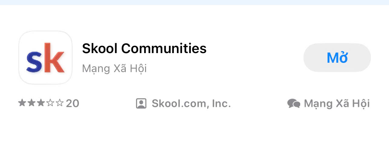 Minh hoa tai app Skool